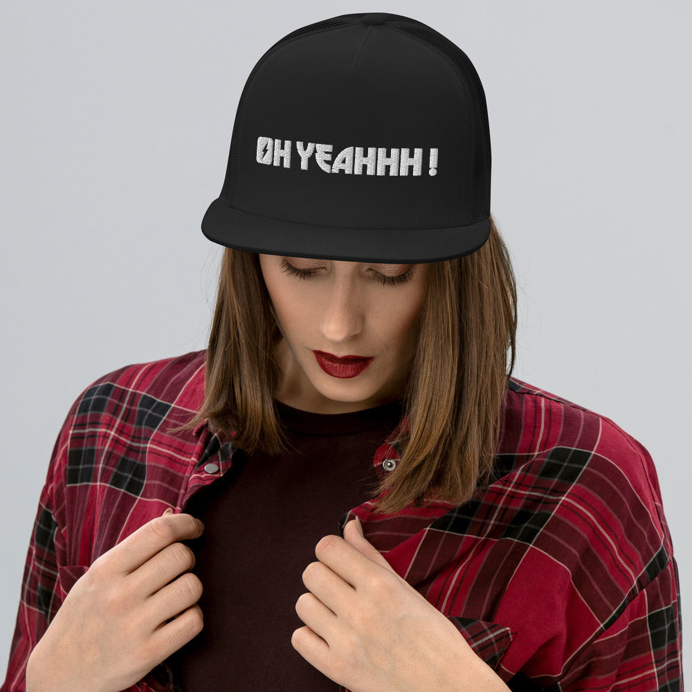 Casquette trucker cap OH YEAHHH - DYNASTY BLACK