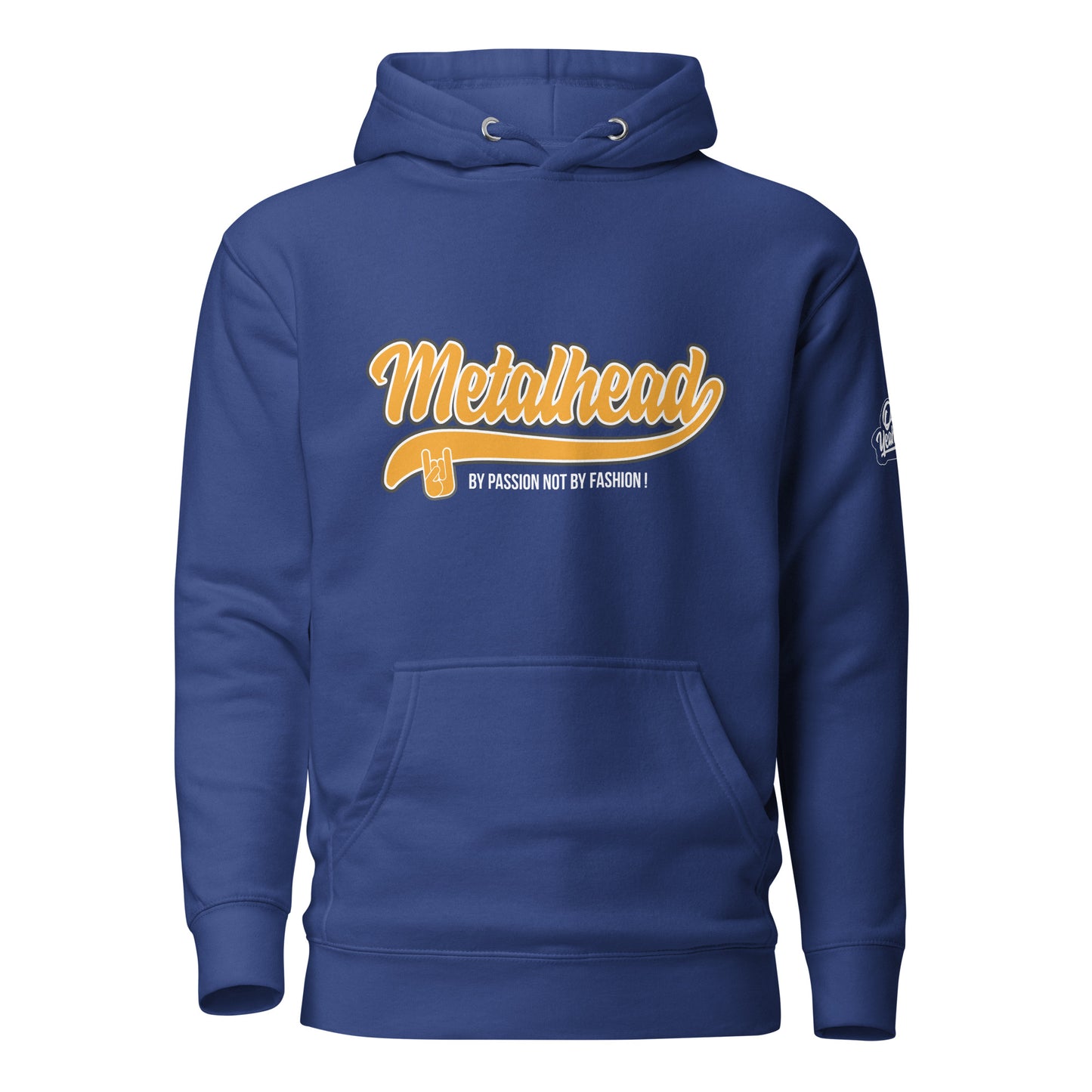 Sweat à Capuche Metalhead Yello/Blue